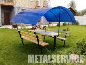 Изготовление беседок из поликарбоната
